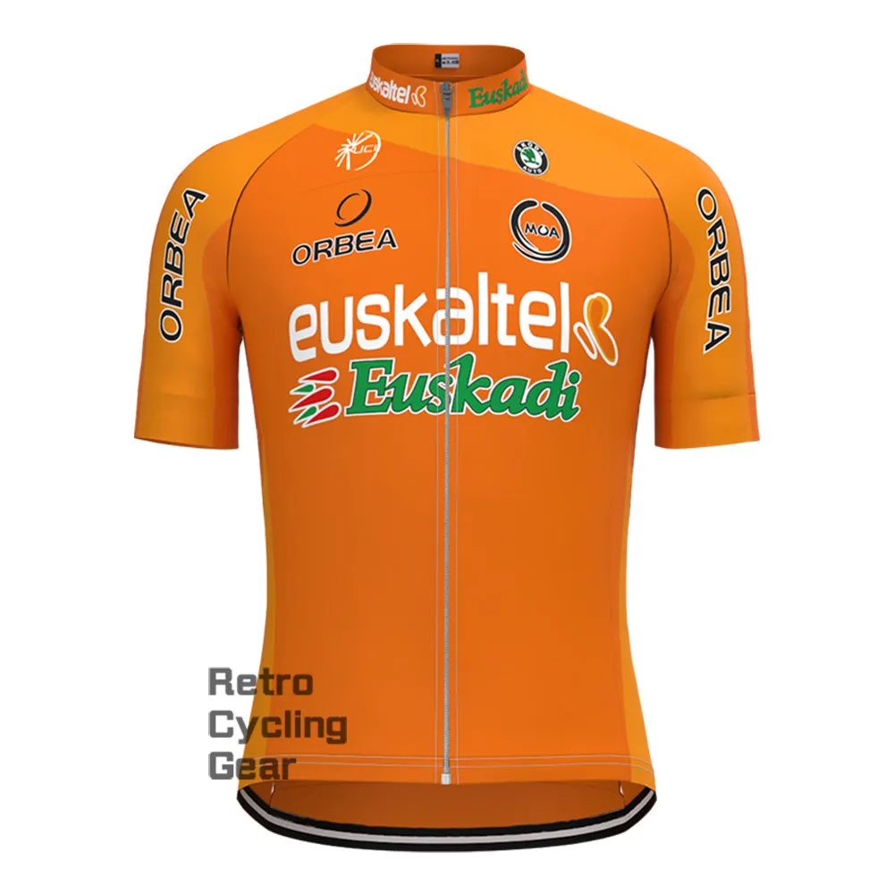 2009 euskadi Retro Short Sleeve Cycling Kits