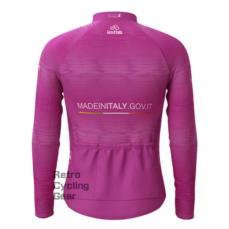 2022 Tour de Italy Fleece Long Sleeve Cycling Kit