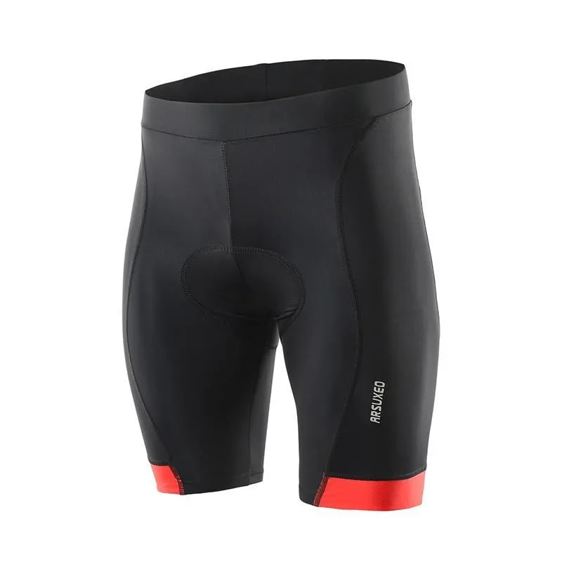 ARSUXEO Men's 3D Padded Cycling Shorts MTB Bicycle Compression Shorts