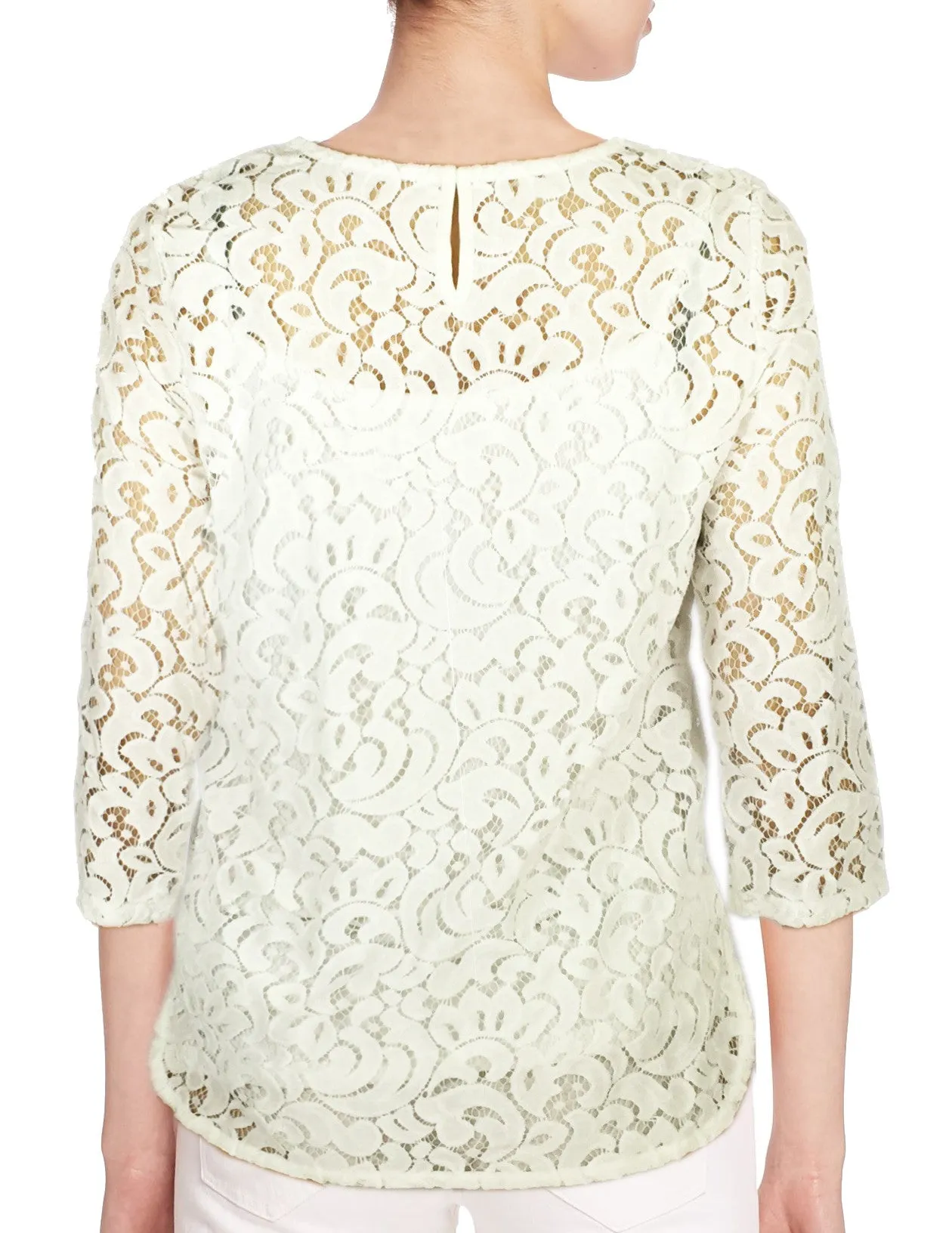 ASHORE WOMENS COTTON LACE BLOUSES