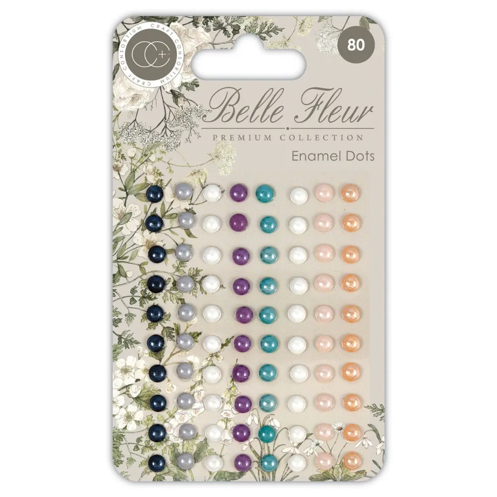 Belle Fleur Enamel Dots