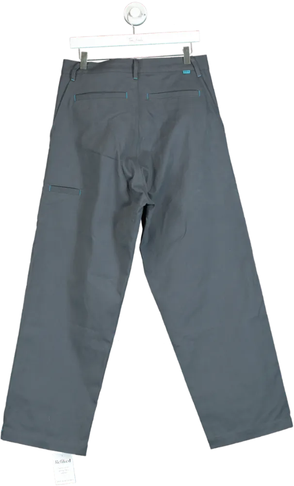 Blank Grey Chinos UK M