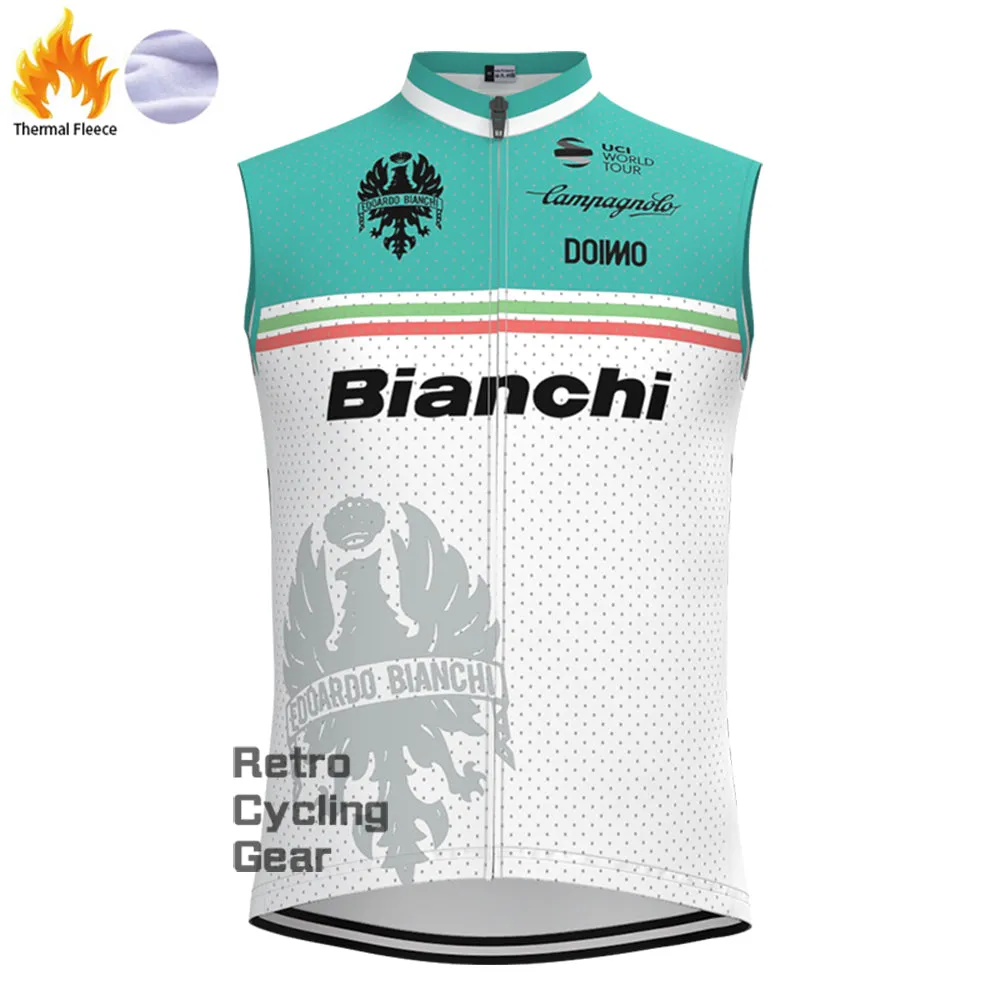 blue Bianchi Fleece Long Cycling Kits