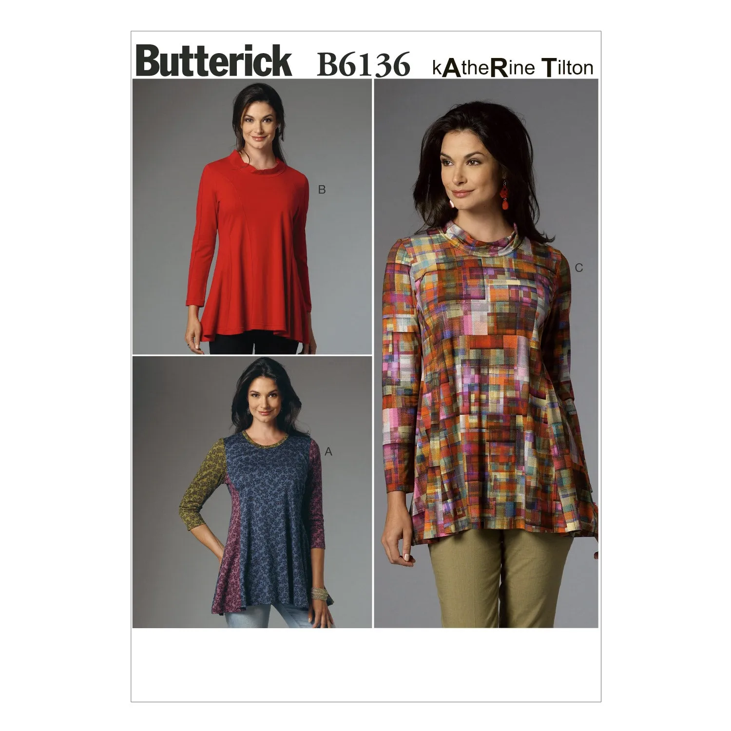 Butterick Tunics B6136