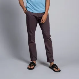 Canyon Jumper Dark Grey Cotton Lycra Stretch Chinos