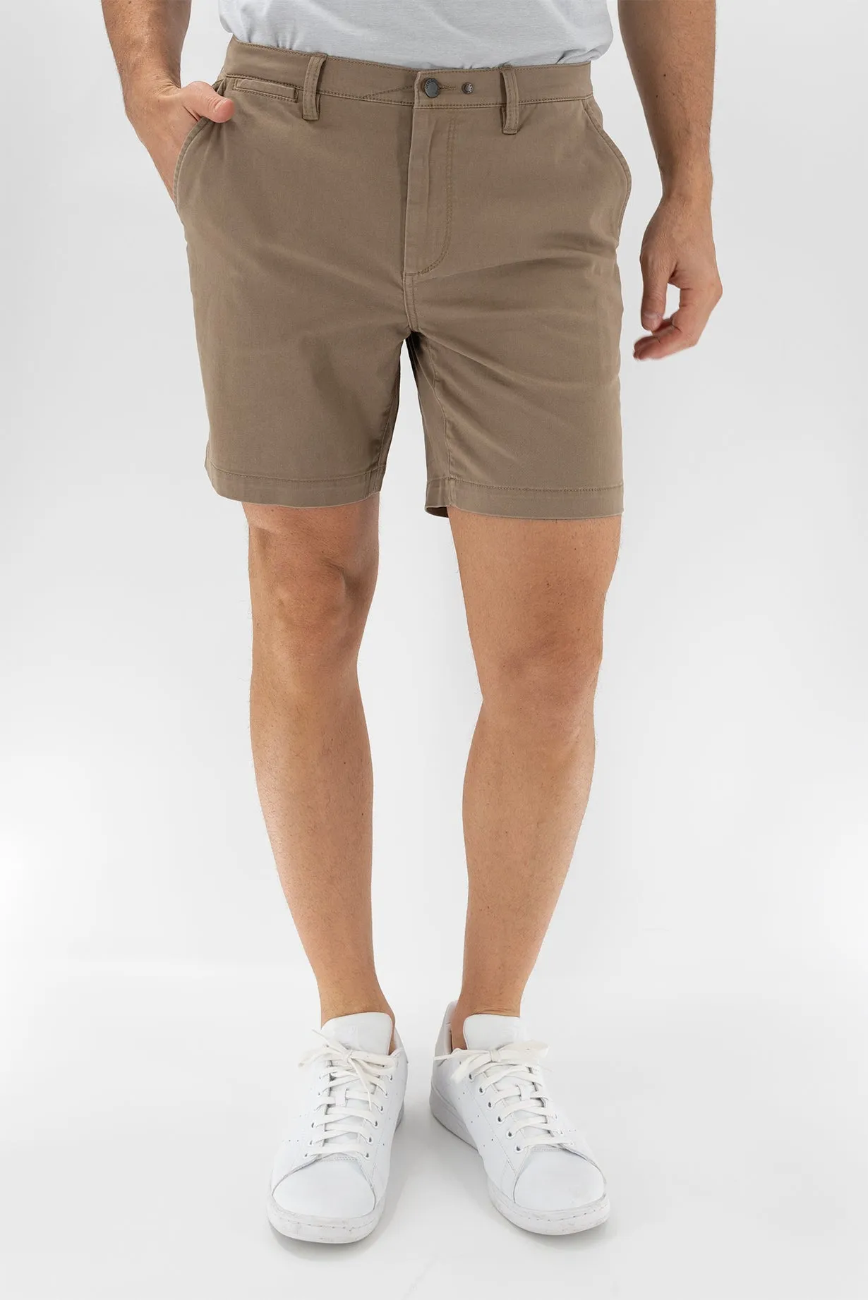 Chino Short 7" - Dark Khaki