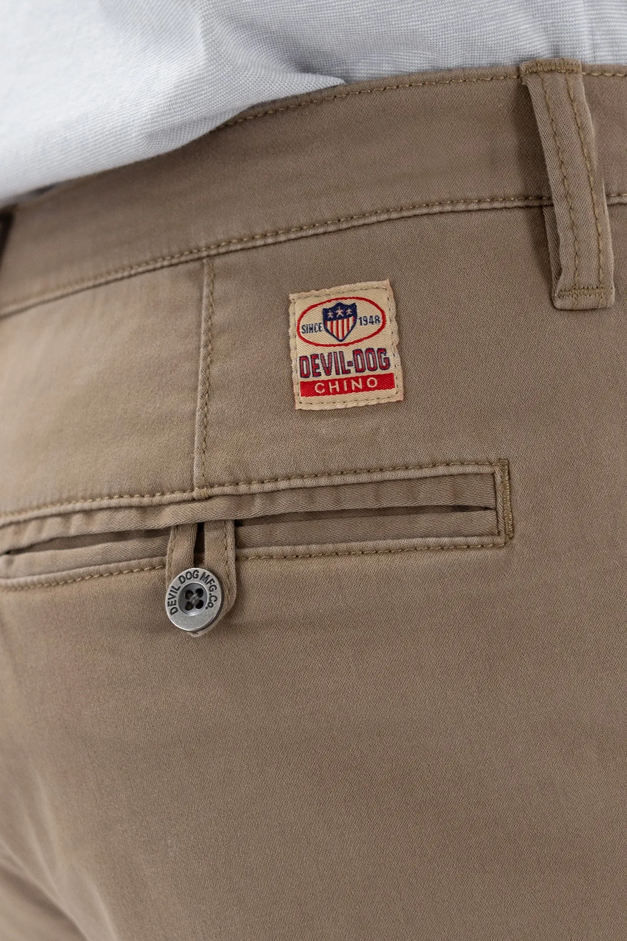 Chino Short 7" - Dark Khaki