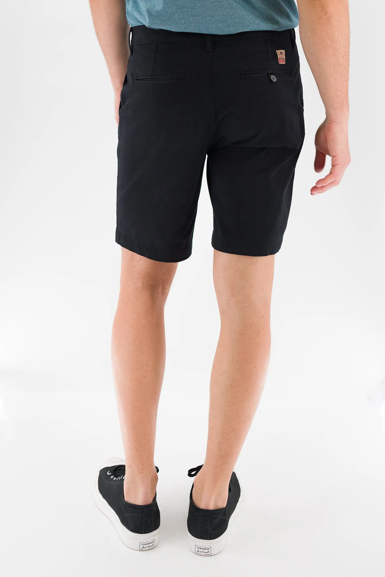 Chino Short 9" - Black