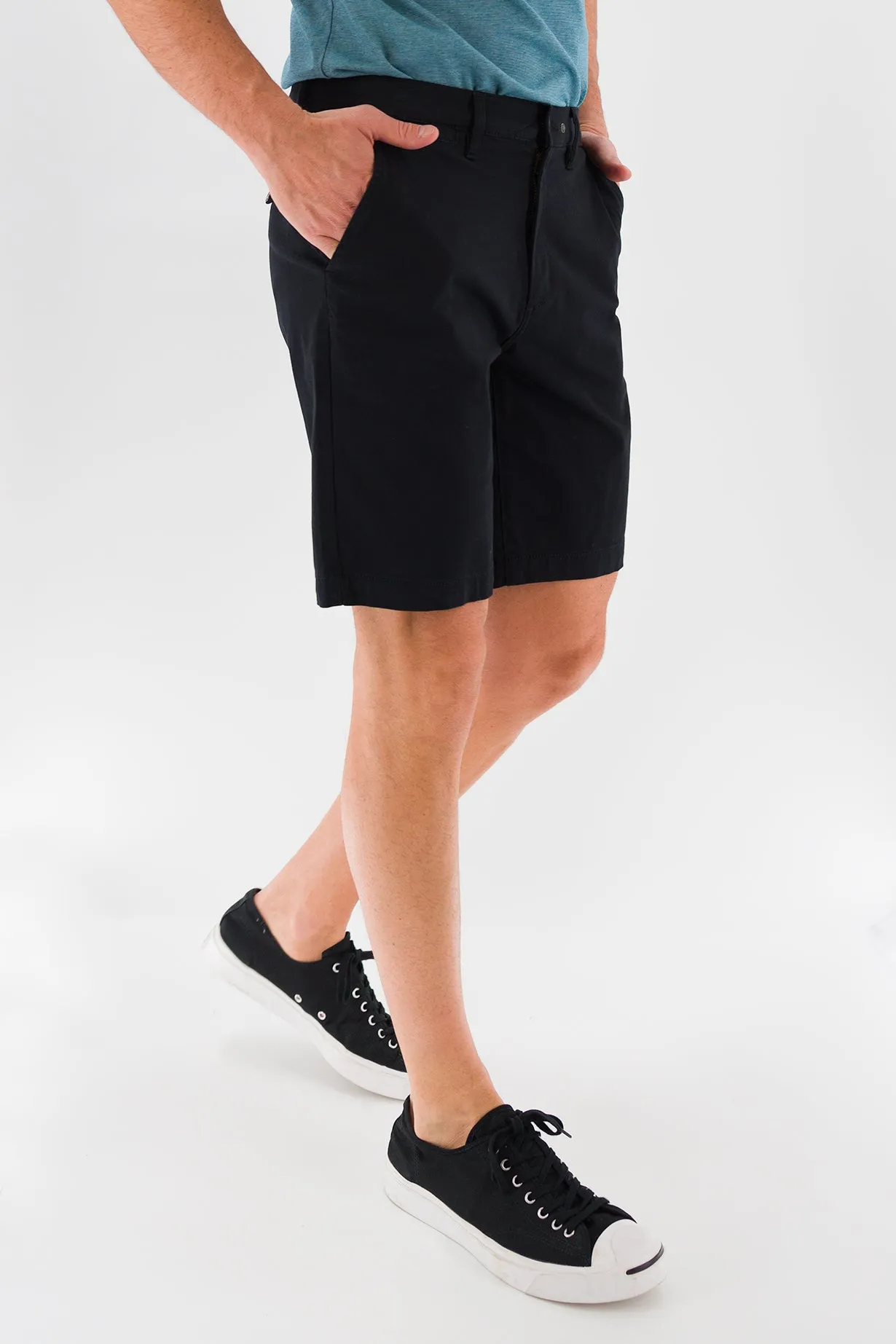 Chino Short 9" - Black