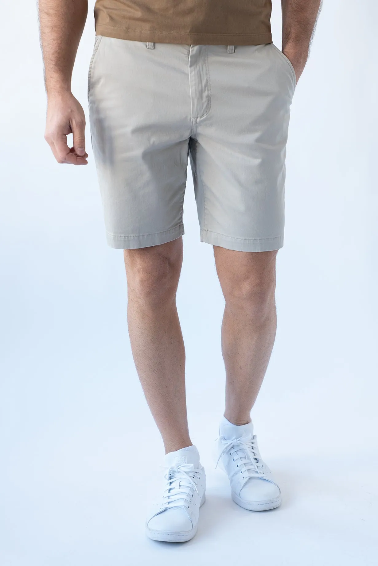 Chino Short 9" - Putty