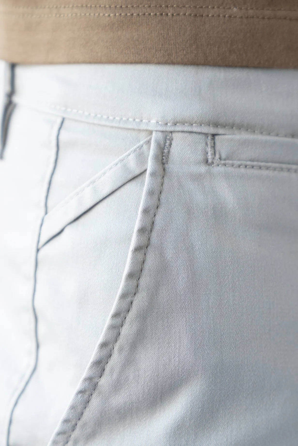 Chino Short 9" - Putty