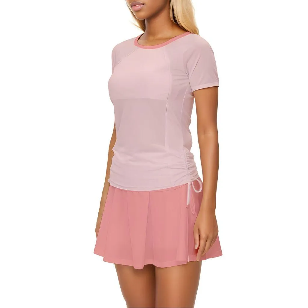 Citra Two Tone Active Top Tee & Skort Set