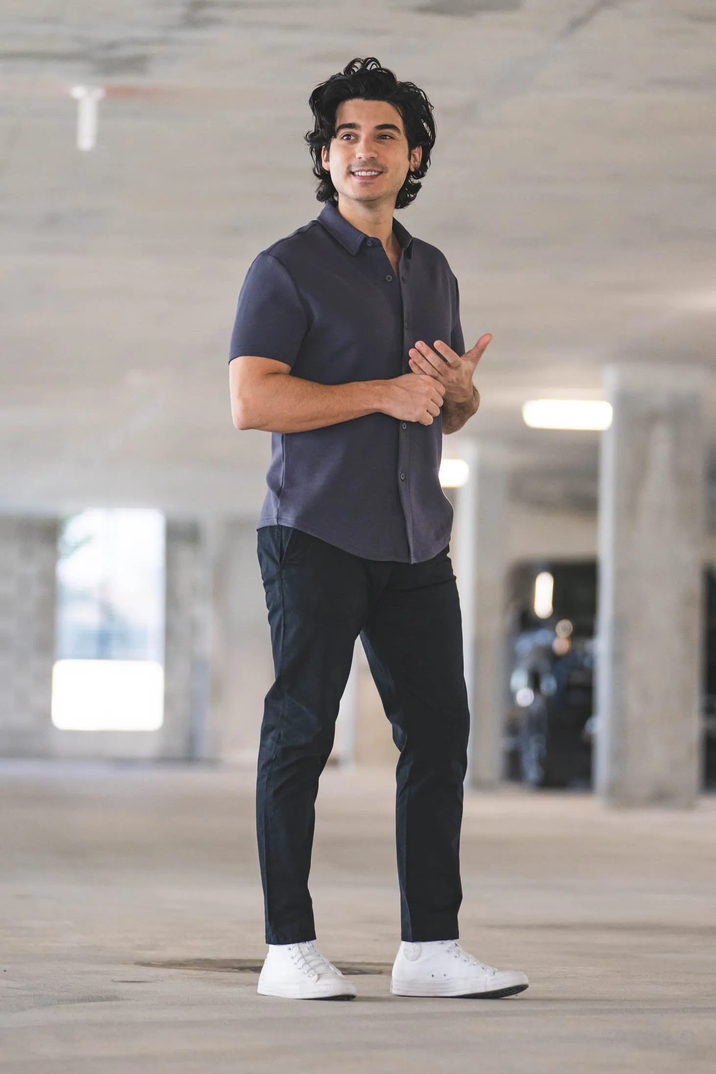 Core Stretch Chino Black