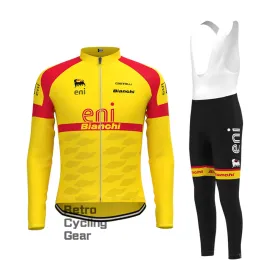 Eni Bianchi Long Sleeve Cycling Kits