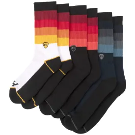 Fasthouse Eclipse 3-Pack Socks - Multi