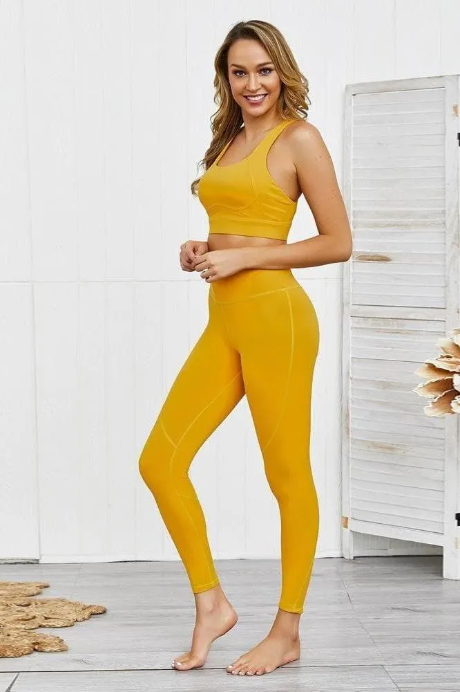 High Quality Yoga Pants Fitness Set