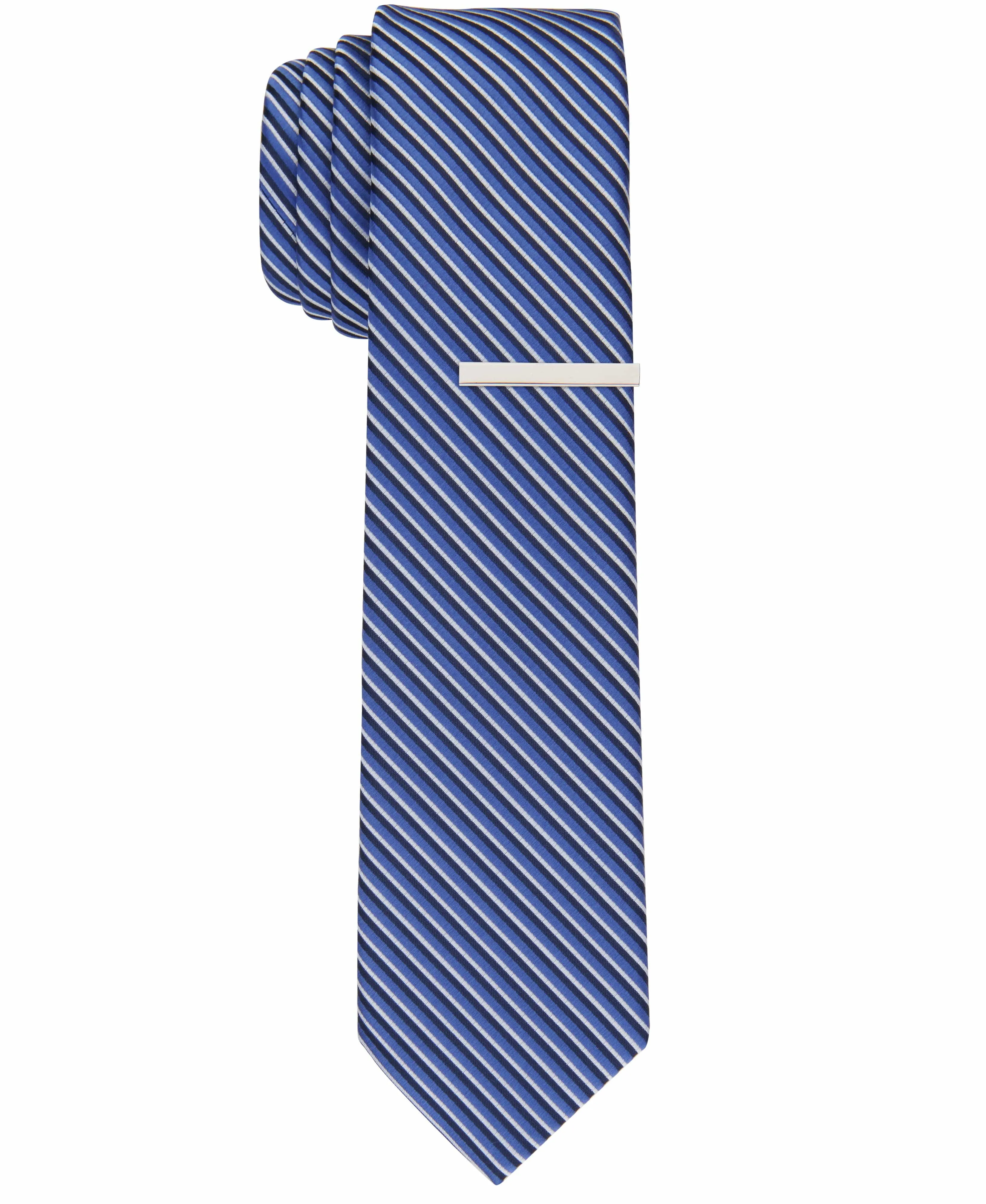 Keen Stripe Slim Tie