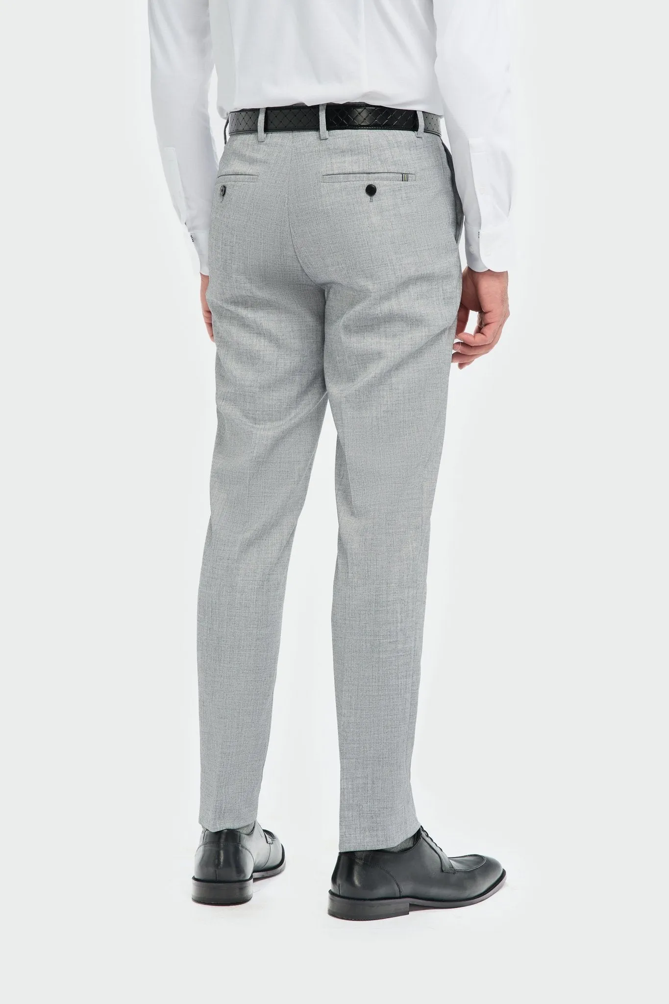 Malibu Grey Three Piece Suit