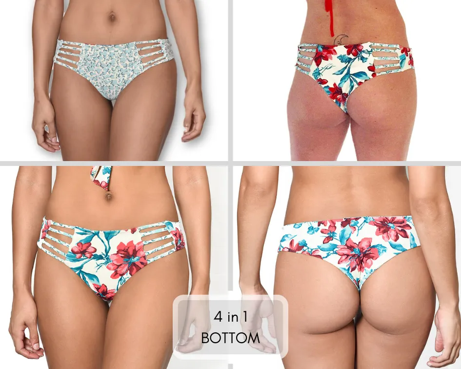 MANGUEIRA Reversible Strapped Bikini Bottom