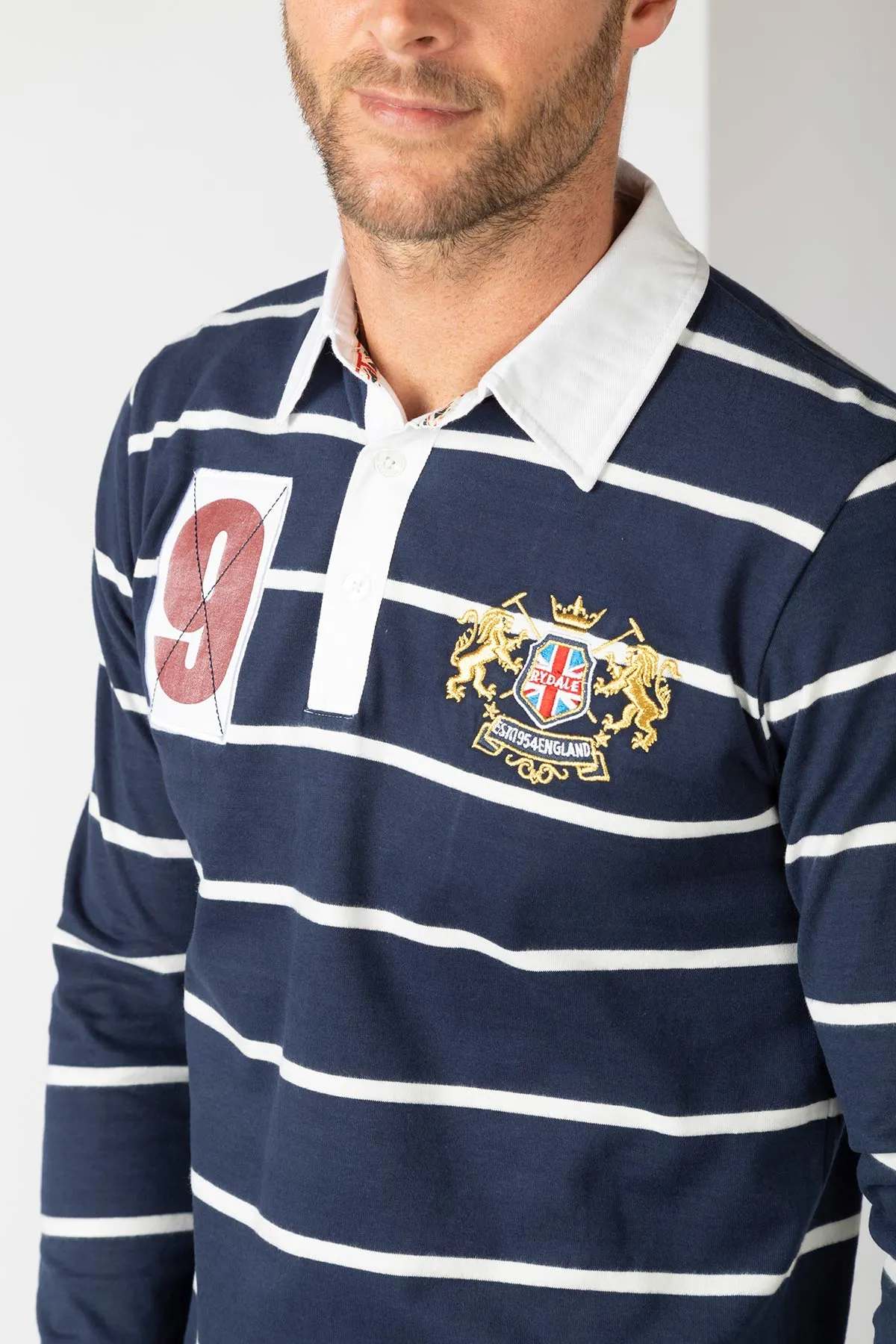 Men's Striped Rugby Shirt - Patley