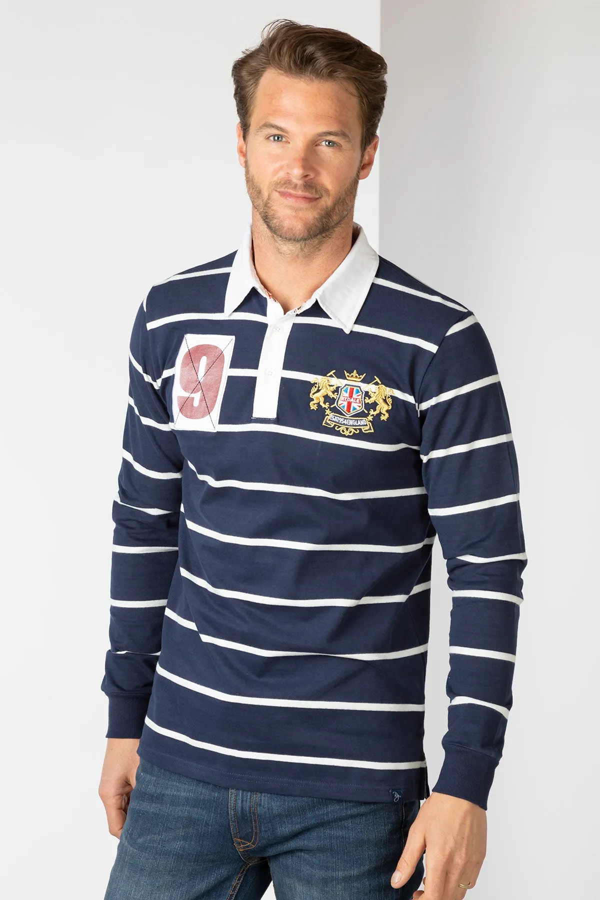 Men's Striped Rugby Shirt - Patley