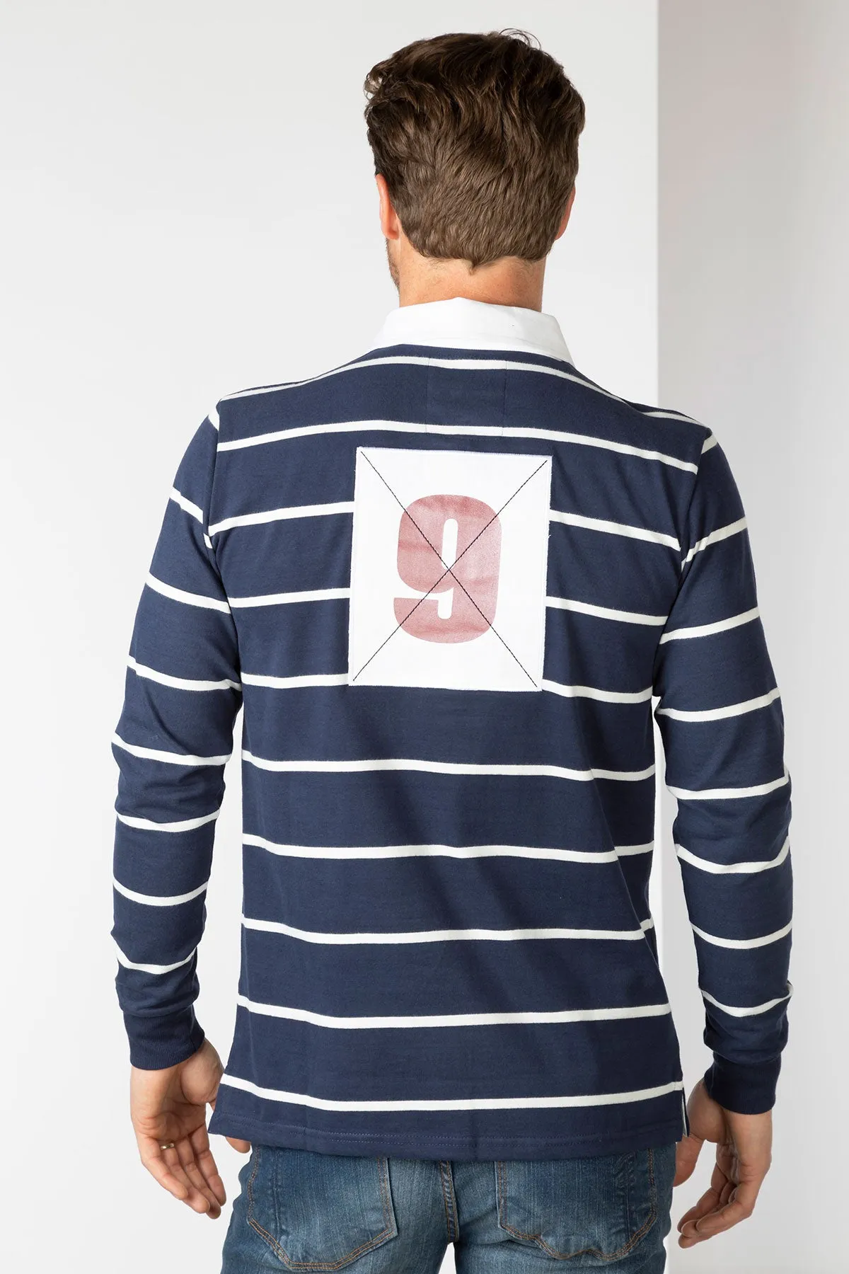 Men's Striped Rugby Shirt - Patley