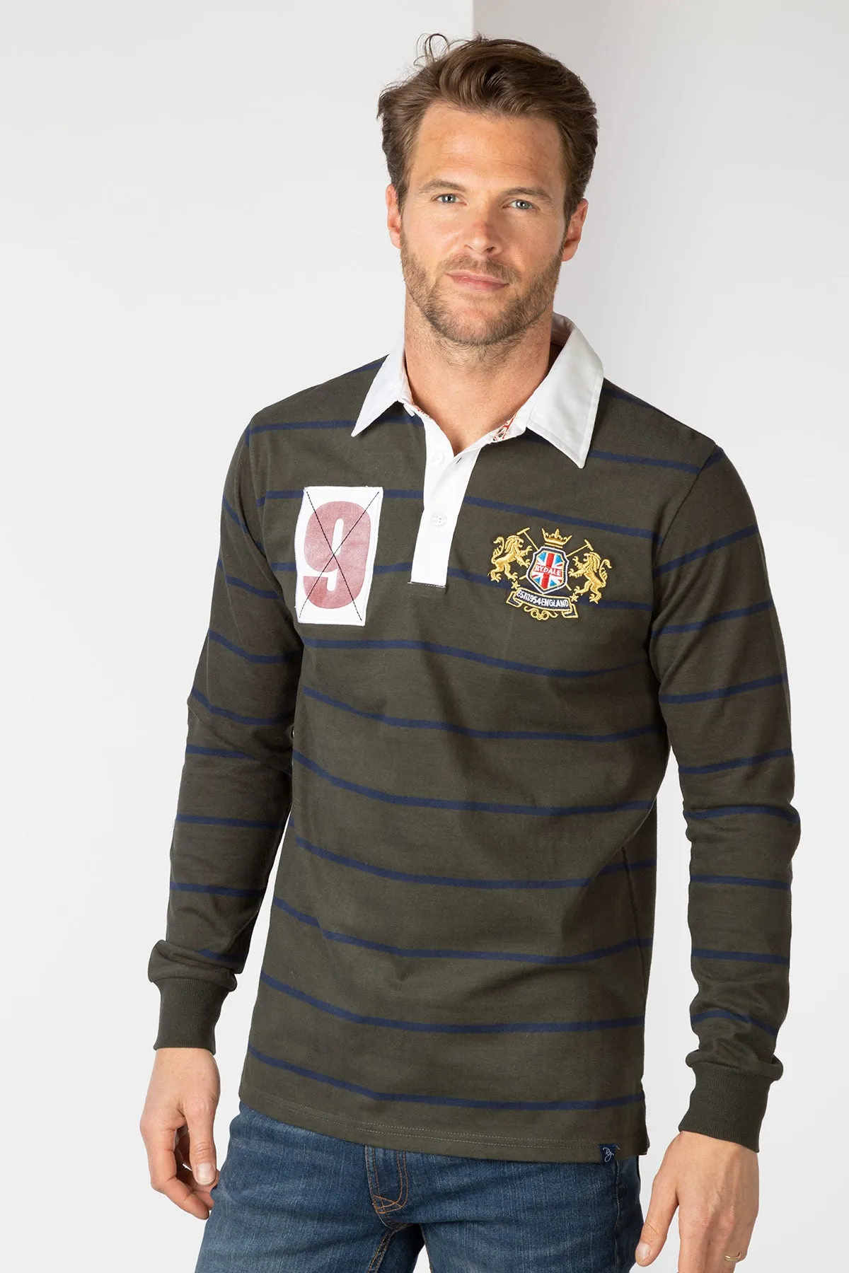 Men's Striped Rugby Shirt - Patley