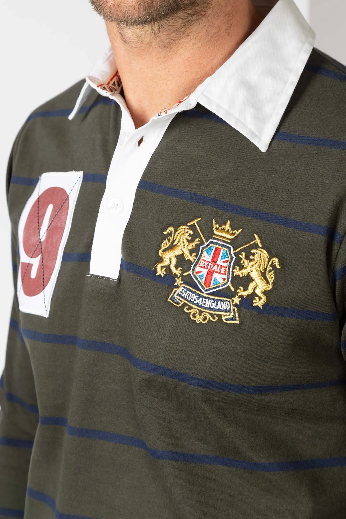 Men's Striped Rugby Shirt - Patley