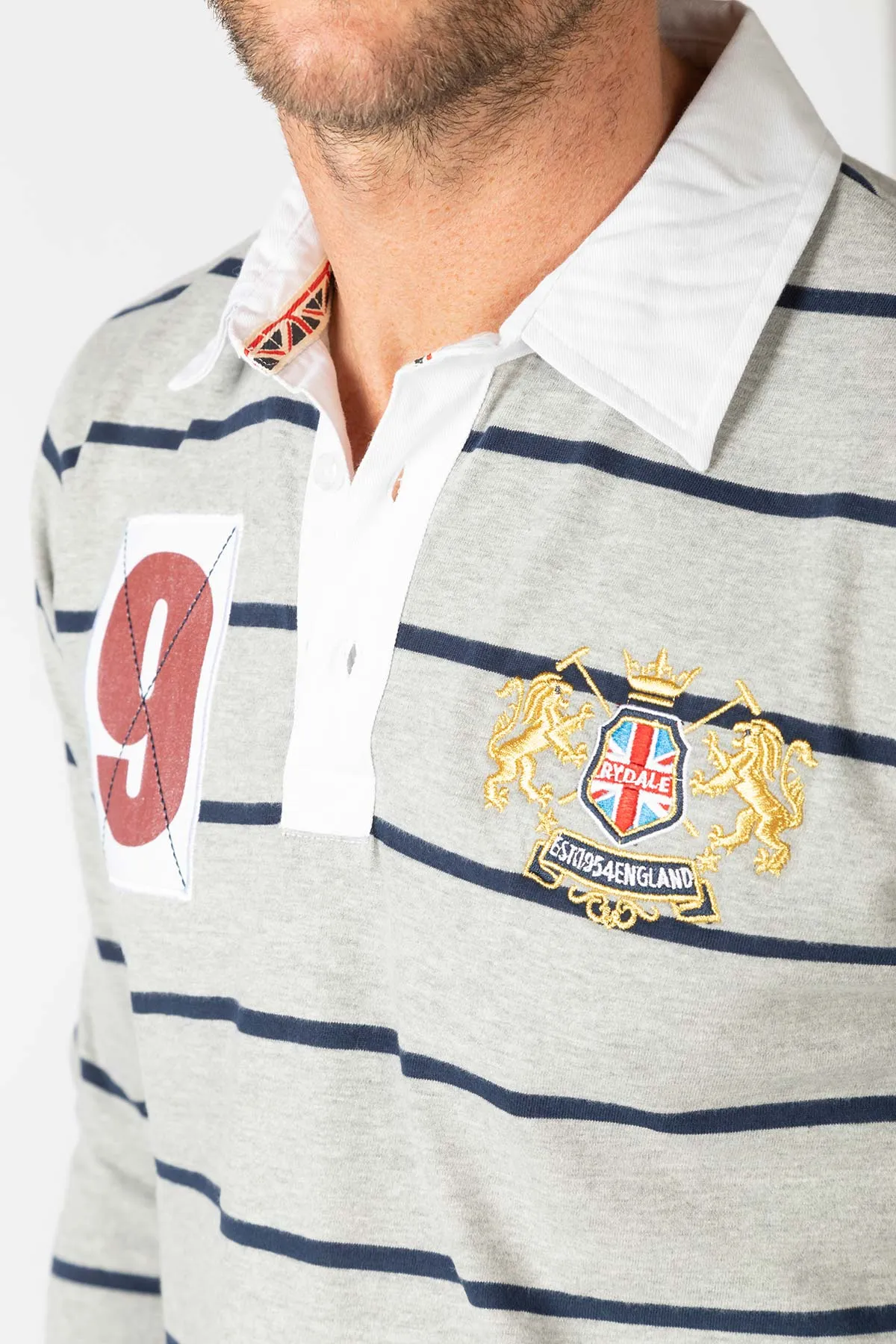 Men's Striped Rugby Shirt - Patley