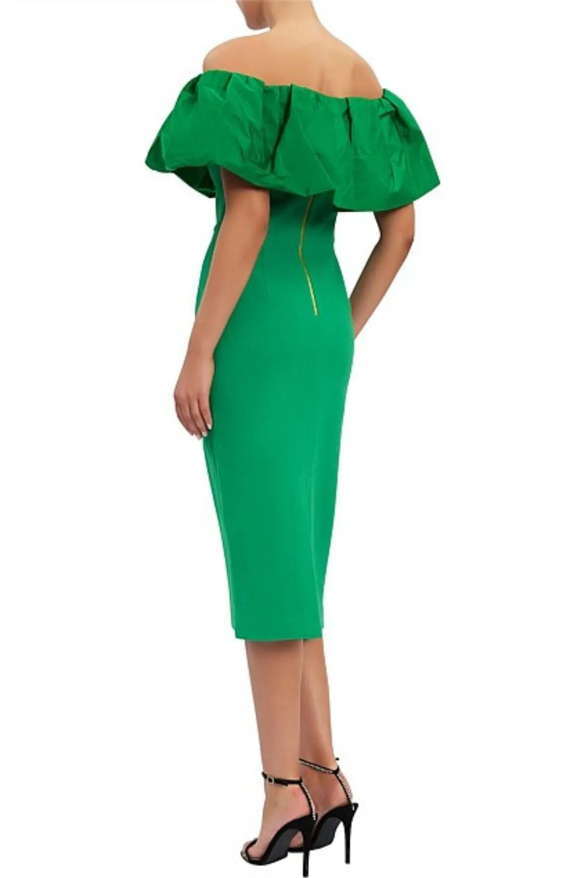 REBECCA VALLANCE Virgil Midi Dress (Green) - RRP $649