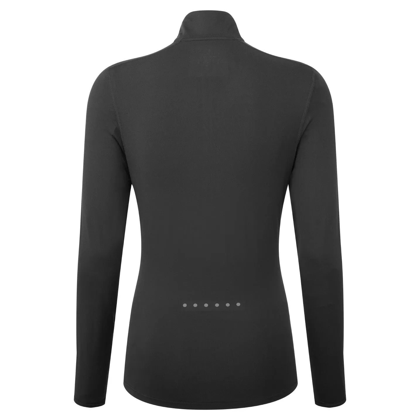 Ronhill Core Thermal Half Zip (Womens) - Black/Bright White