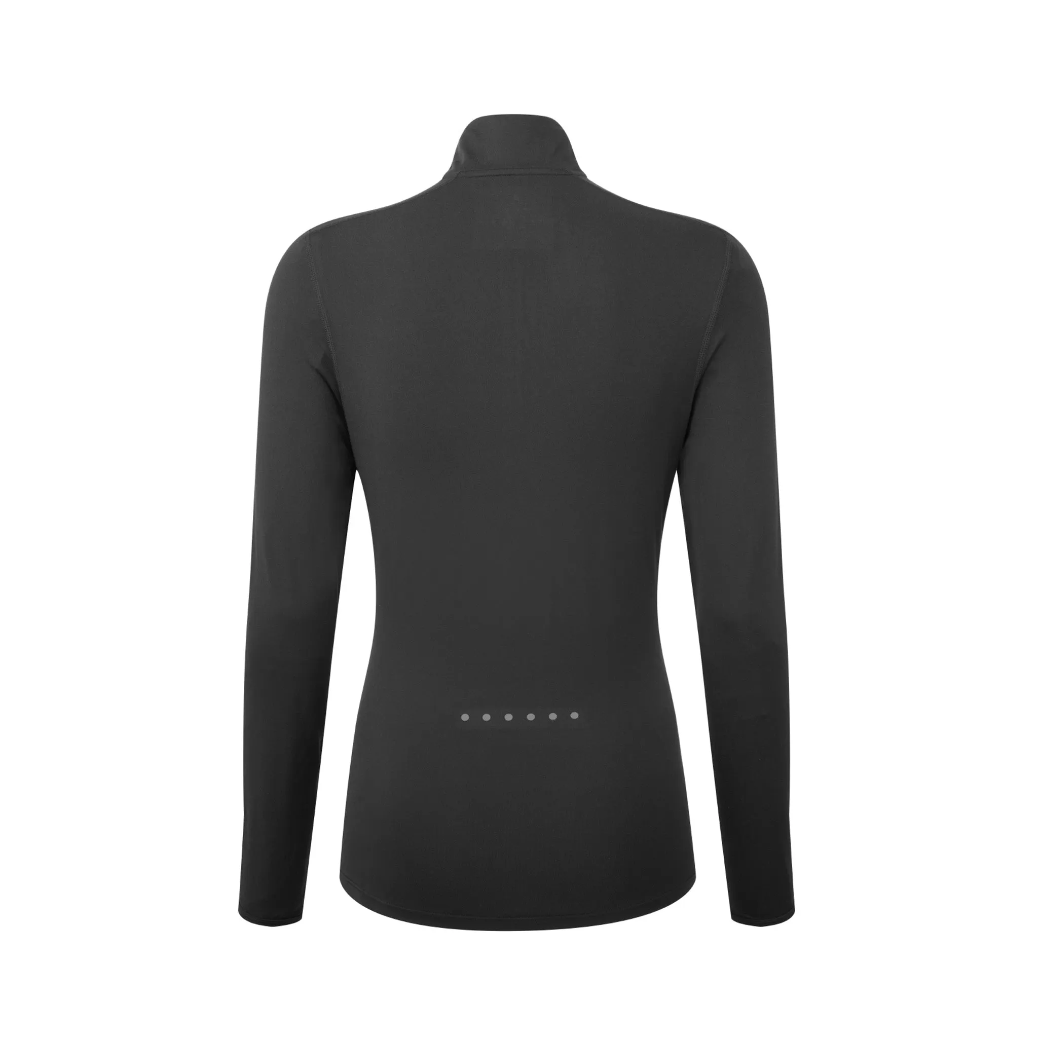 Ronhill | Women's Core Thermal 1/2 Zip - Black/Bright White