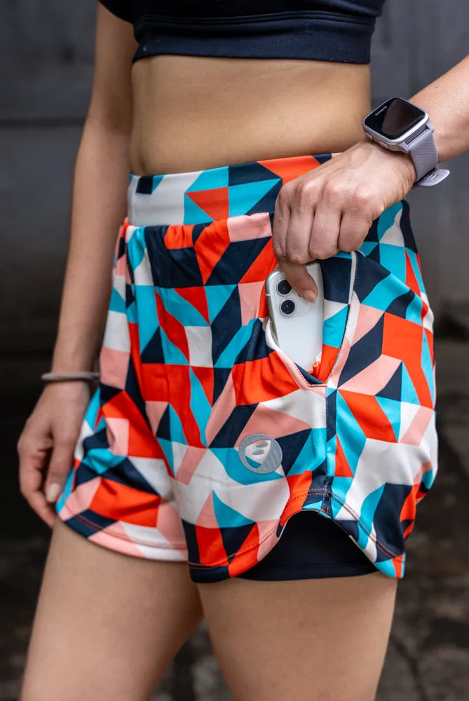 Running Shorts | 3 inch | Womens | ArtDeco