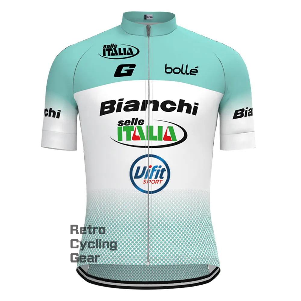 Selle Italia Bianchi Short Sleeve Cycling Kits