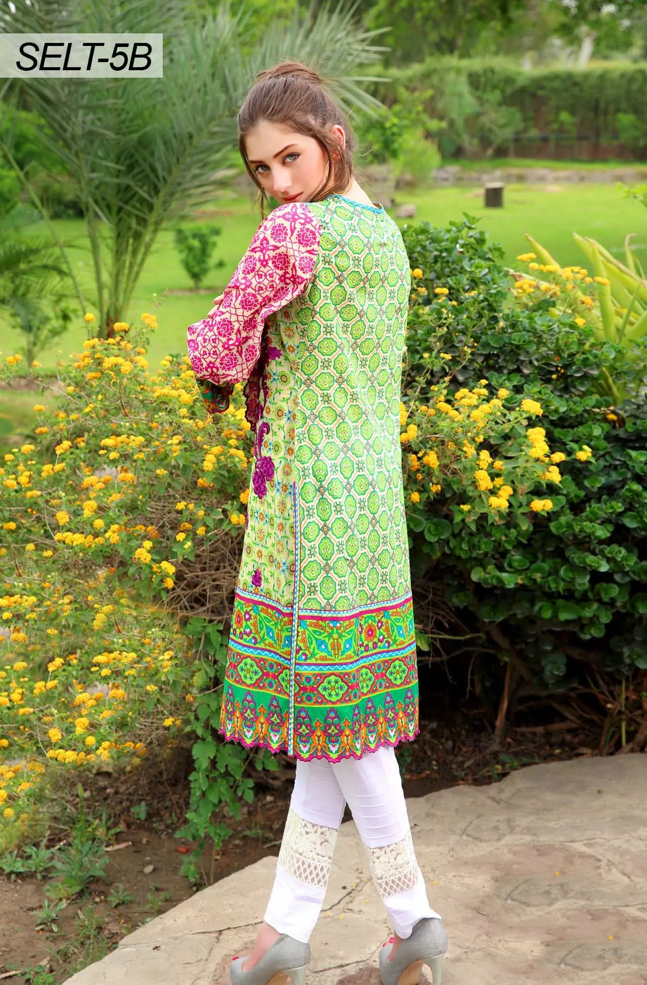 Sifona Embroidered Lawn Tunics '16 – 5B