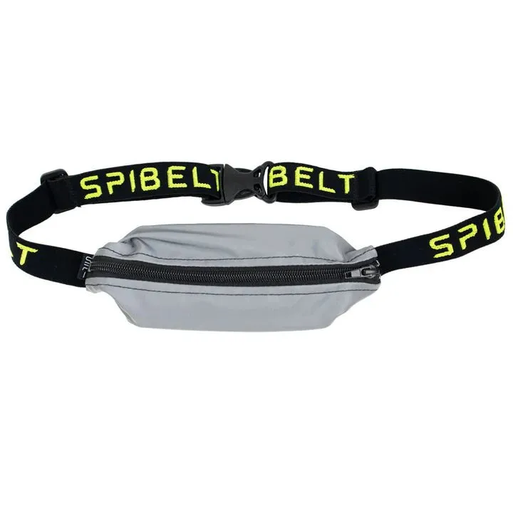 SPIbelt Reflective Running Belt - Reflective/Black Zipper