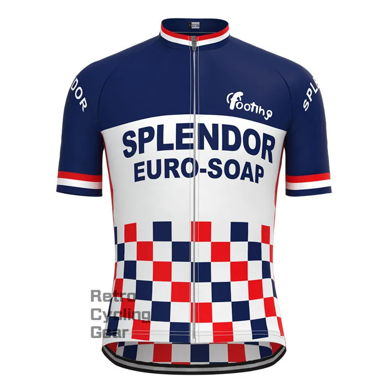 SPLENDOR Speckle Retro Long Sleeve Cycling Kit