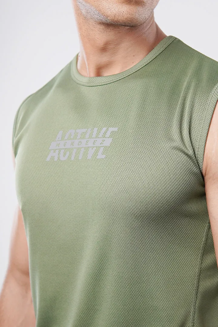 Tank Top - Olive Green