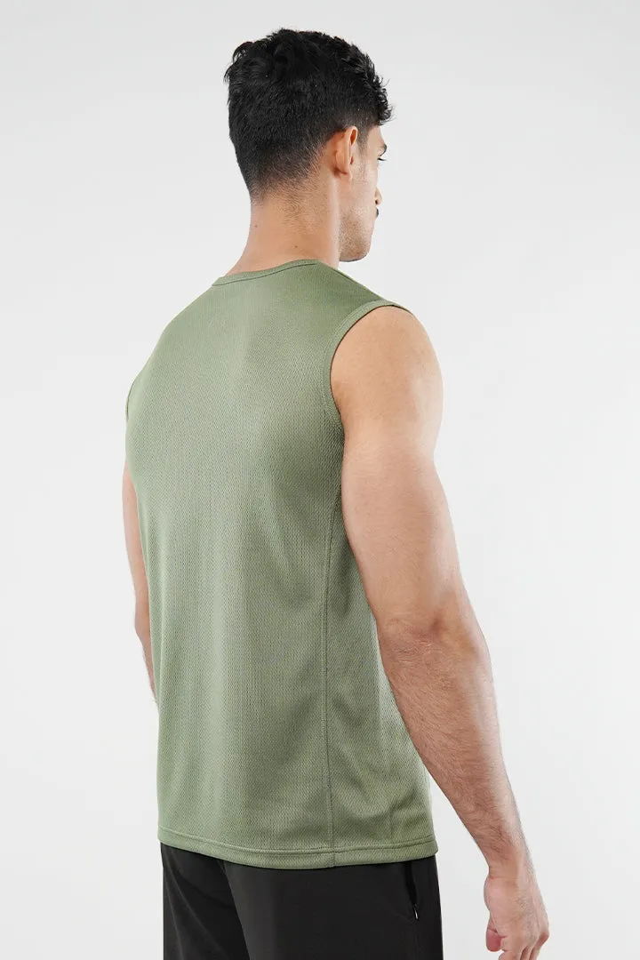 Tank Top - Olive Green