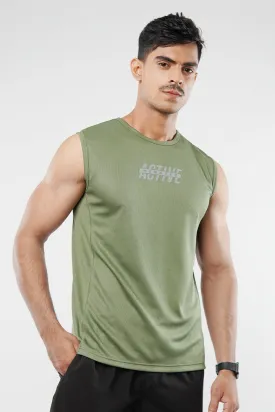 Tank Top - Olive Green