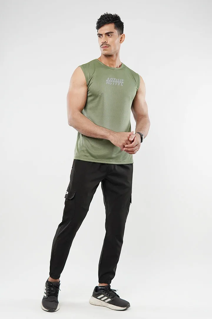 Tank Top - Olive Green