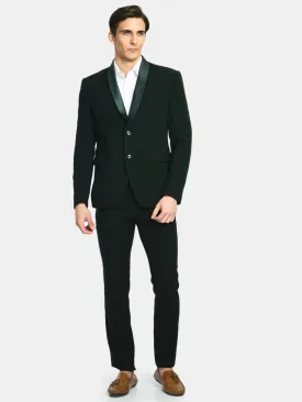 Teal Green Italian Tuxedo Slim Fit Suit