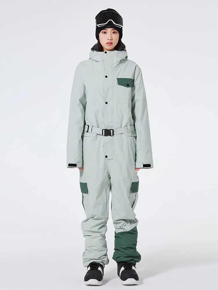 Unisex Outdoor One Piece Ski Jumpsuits