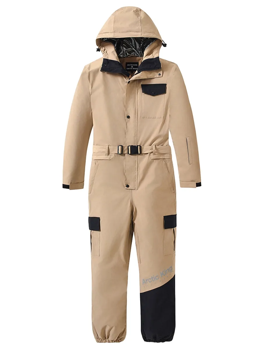 Unisex Outdoor One Piece Ski Jumpsuits