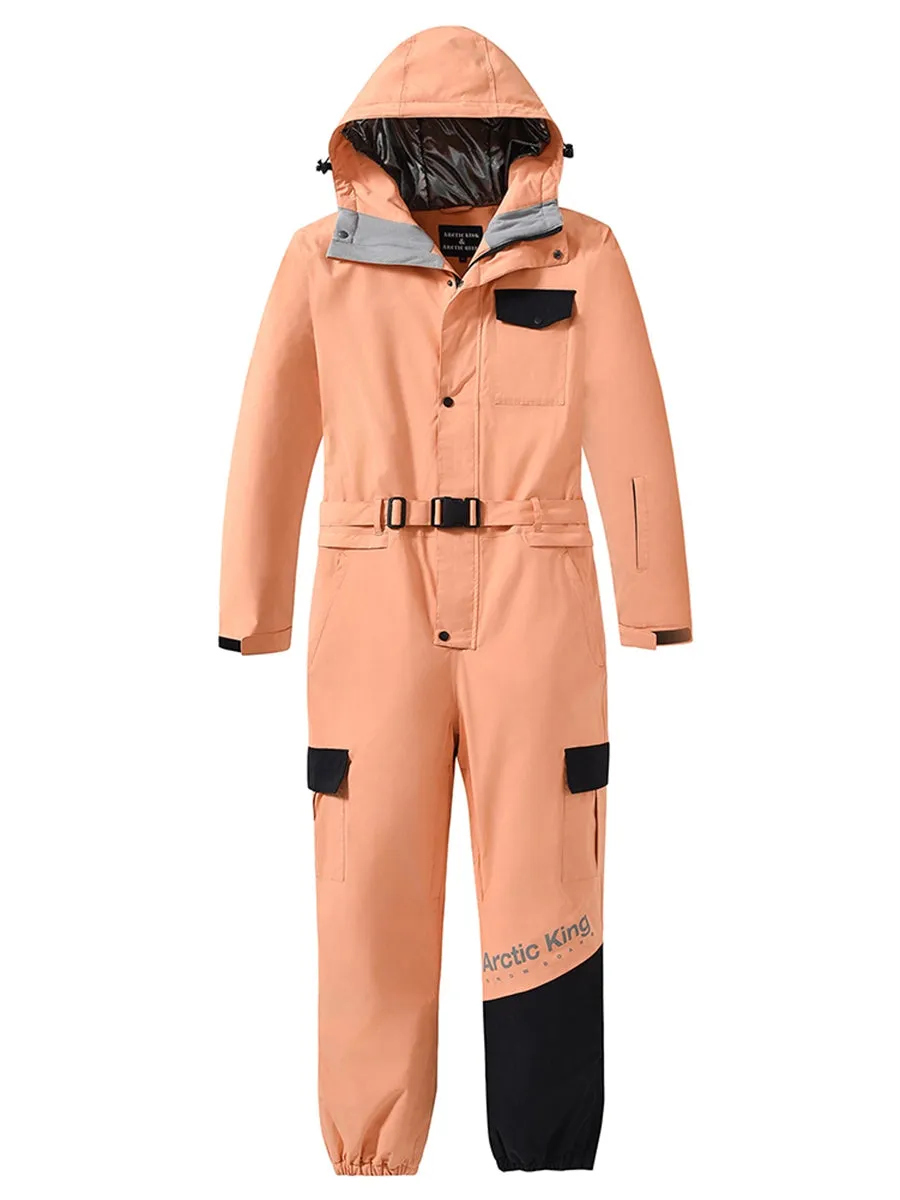 Unisex Outdoor One Piece Ski Jumpsuits