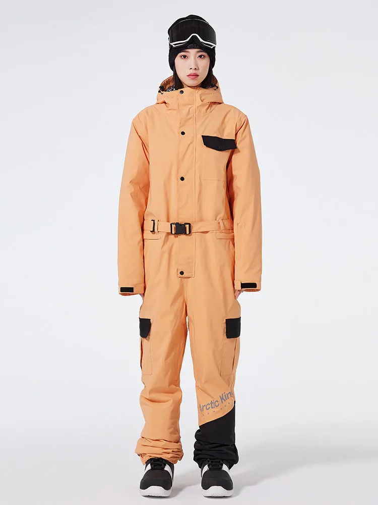 Unisex Outdoor One Piece Ski Jumpsuits