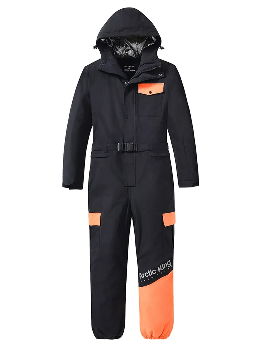 Unisex Outdoor One Piece Ski Jumpsuits