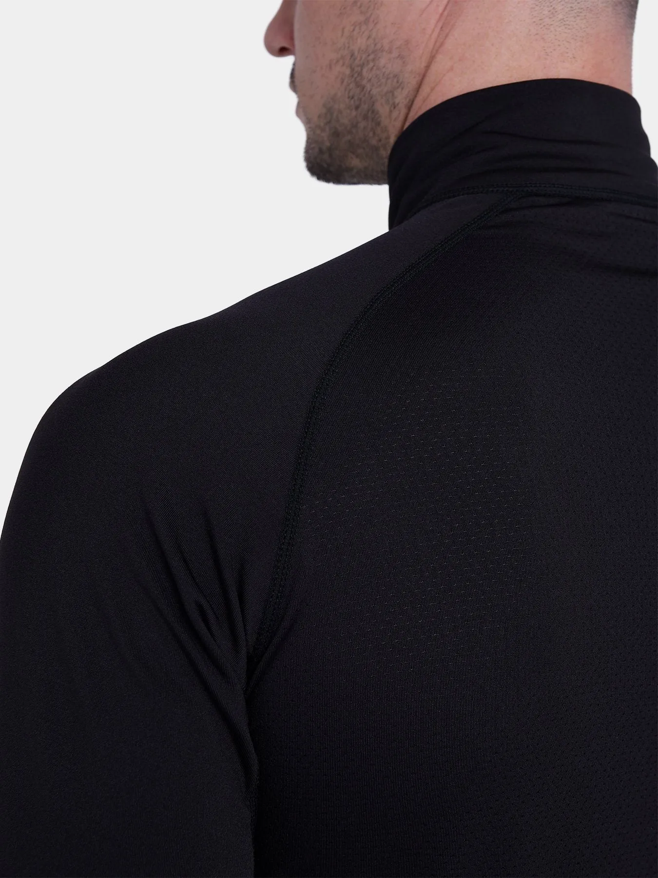 Winter Run Thermal Long Sleeve Running Top For Men With Brushed Inner Fabric