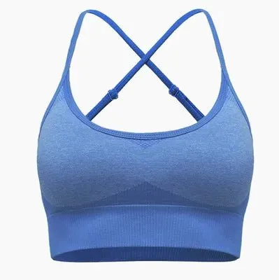 Women nylon gym wear fitness seamless sport yoga sets