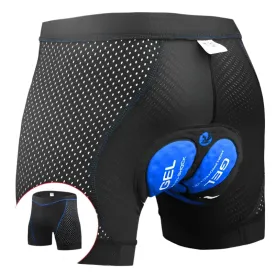 X-TIGER Cycling Underwear 5D Breathable Padded Gel Bike Shorts Men MTB Anti Slip Leg Grips Riding Cycling Shots Ciclismo